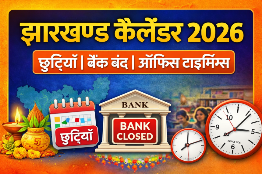 Jharkhand Calendar 2026