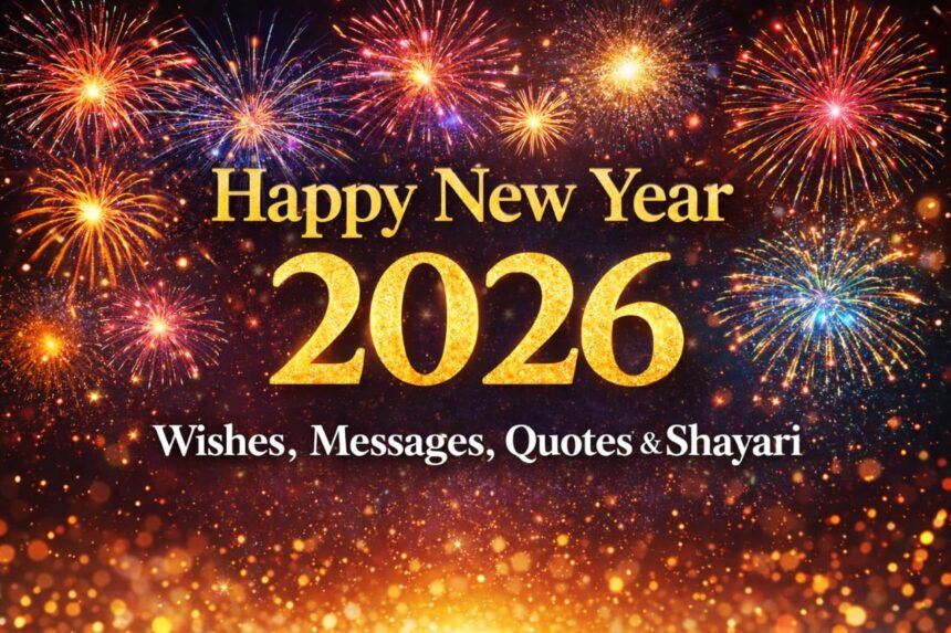 Happy New Year 2026 Wishes: Best Shayari, Messages, Status & Quotes