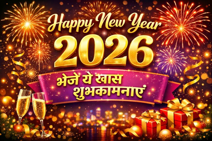 Happy New Year 2026 : नए साल 2026 की हार्दिक शुभकामनाएं, अपनों को भेजें ये Message, Shayari और Quotes