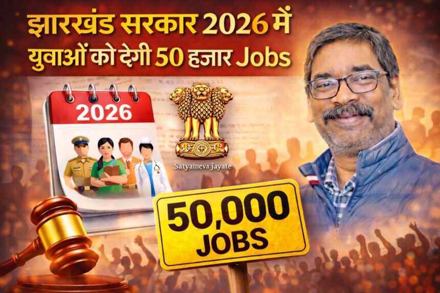 नववर्ष 2026 में 50 हज़ार युवाओं को नौकरी देगी झारखंड सरकार